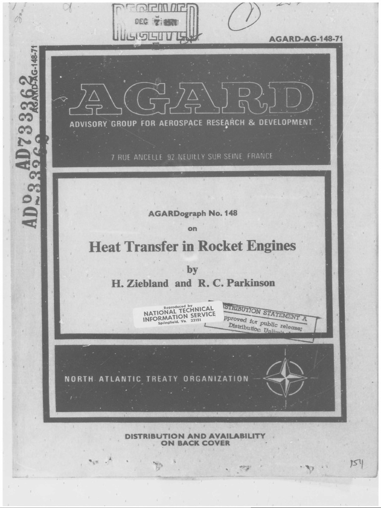 Heat Transfer in Rocket Engines | PDF | Boundary Layer | Rocket Engine