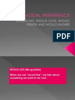 Modal Preference