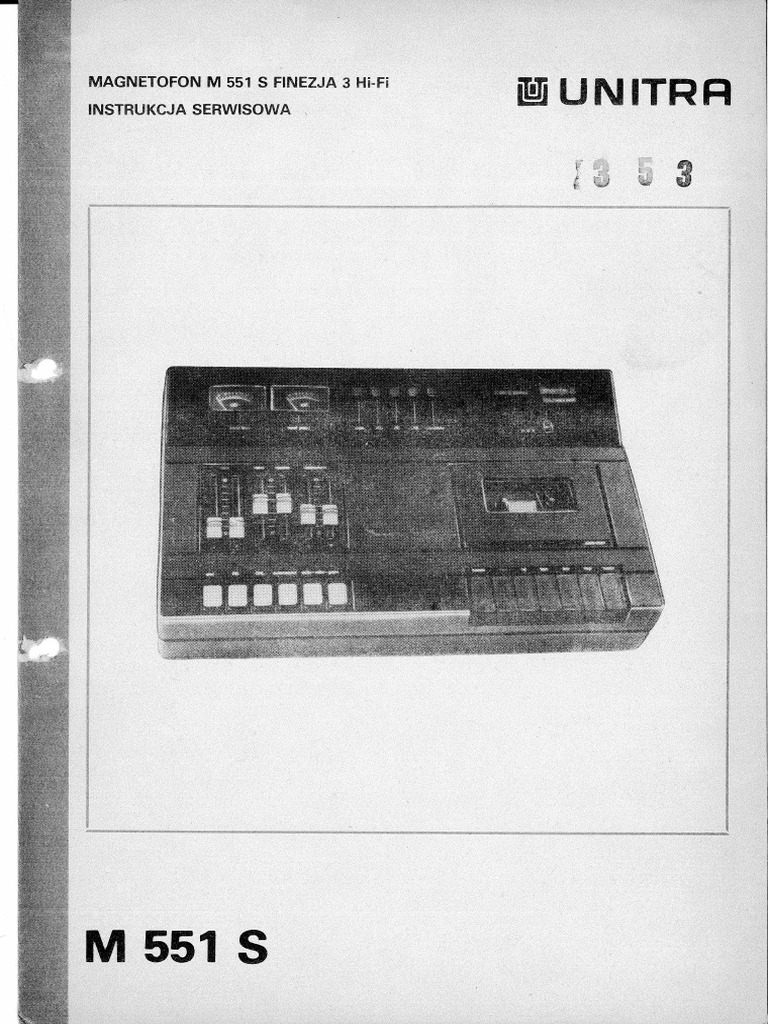 M 551 S Finezja 3 Hifi | PDF