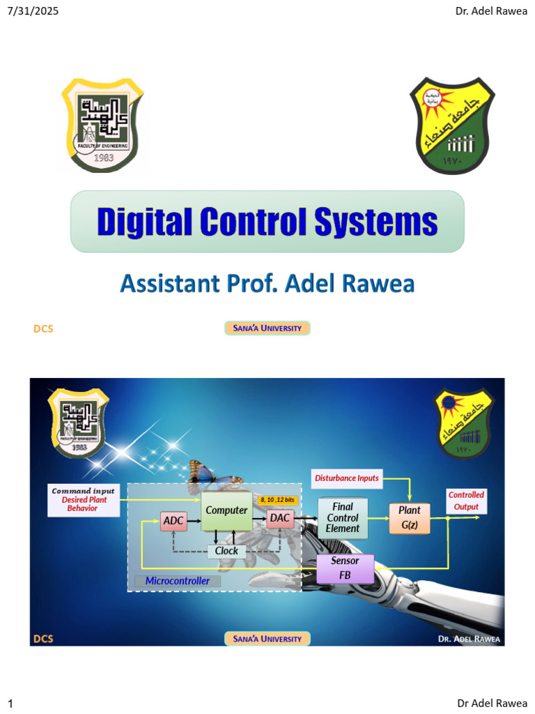 Digital Control Systems Overview | PDF | Sampling (Signal Processing ...
