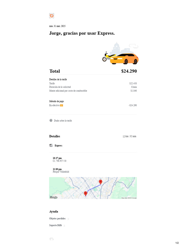 DiDi - Recibo - 3.HTML+ | PDF