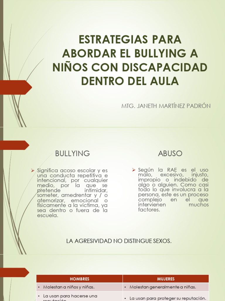 Estrategias contra el bullying escolar | PDF | Psicología Social ...