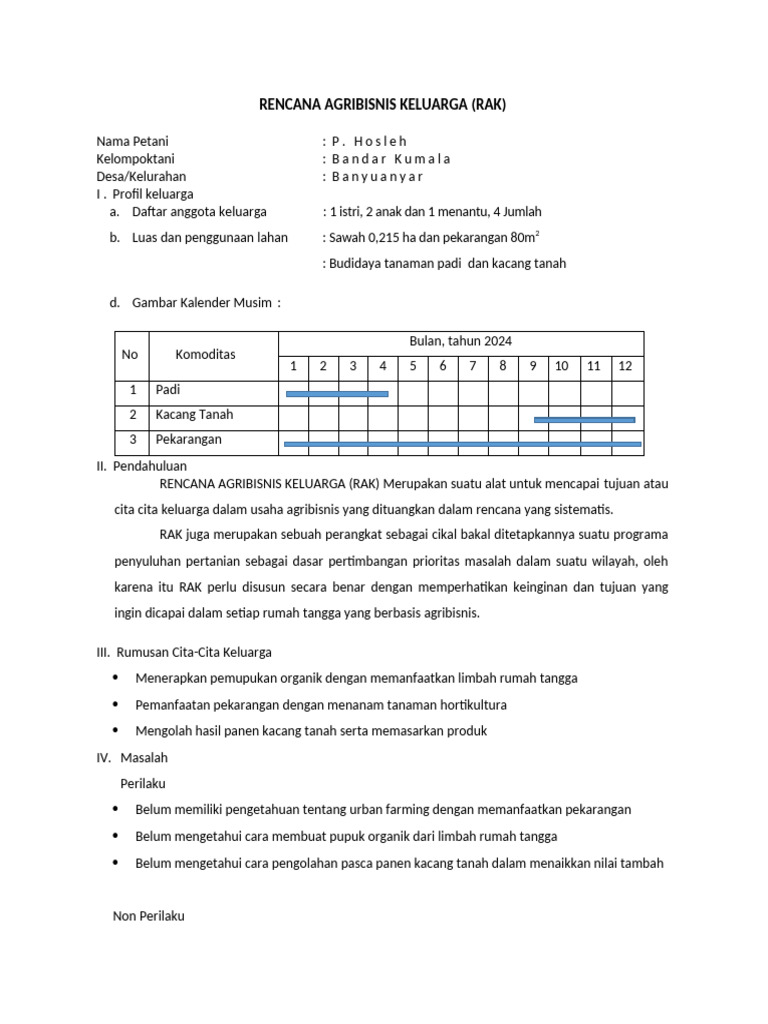 Form Rak2 | PDF