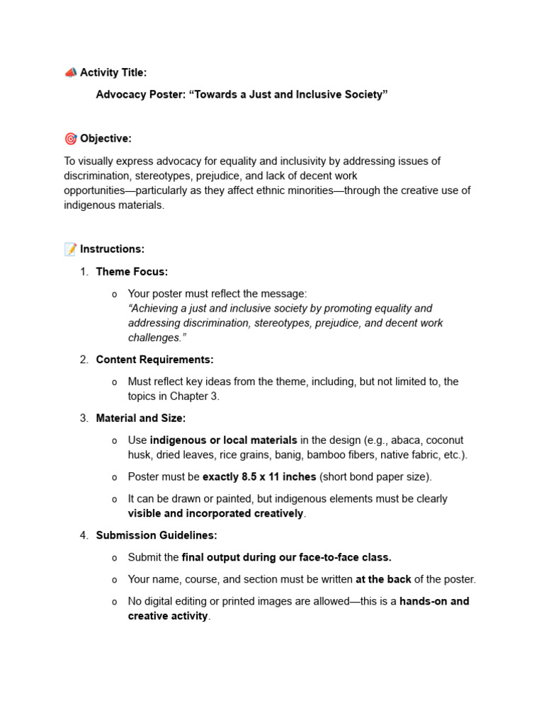 Activity 3 (Chapter 3) | PDF