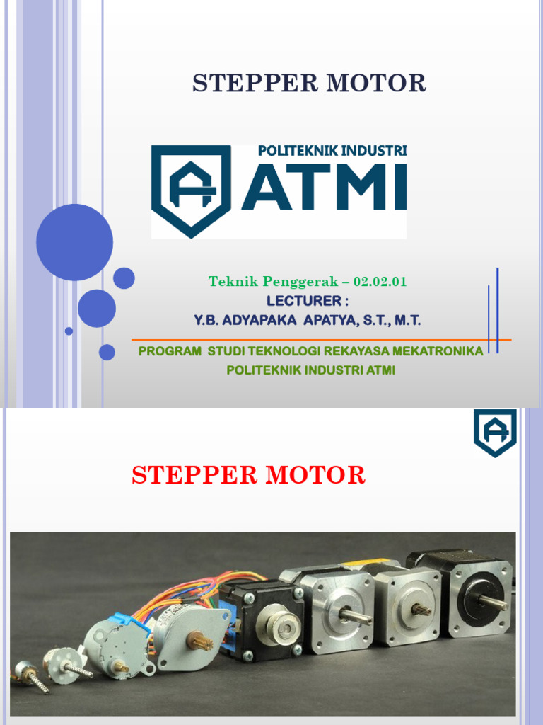 Motor Stepper | PDF | Electric Motor | Mechanical Engineering