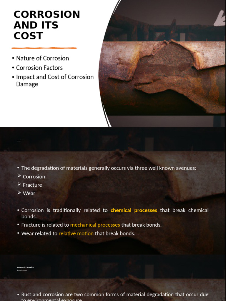Understanding Corrosion and Its Costs | PDF | Corrosion | Rust