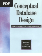 BATINI, Carlo - Conceptual Database Design
