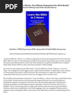 Download Learn the Bible in 2 Hours by Jay Smith SN91472576 doc pdf