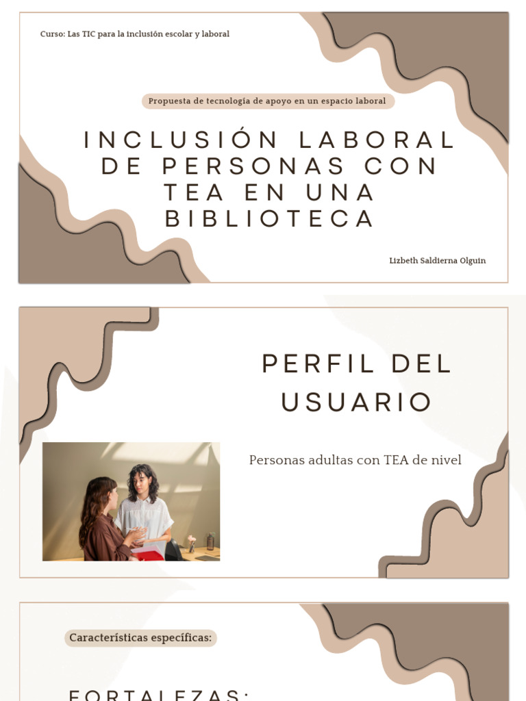 Inclusión Laboral de Personas Con TEA en Una Biblioteca | PDF | Autismo ...