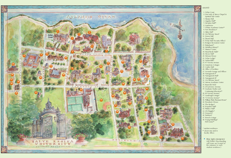 Campus Map and Building Guide | PDF | Chess Theory | Chess
