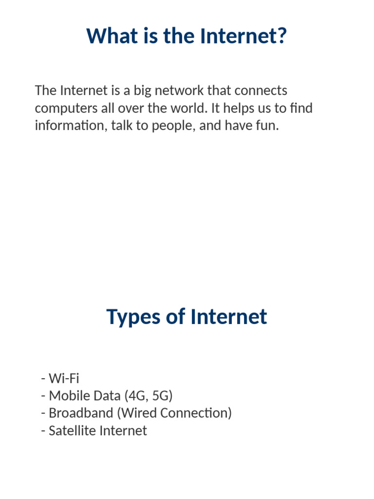 Understanding the Internet Basics | PDF