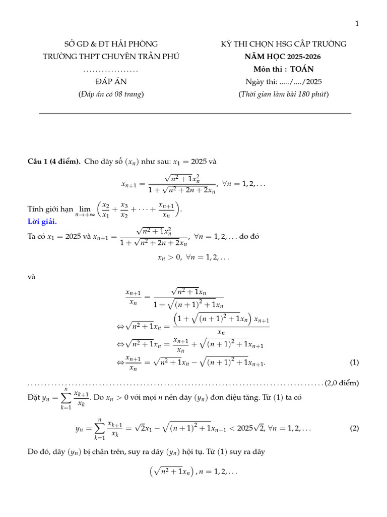 Toan Dap An | PDF