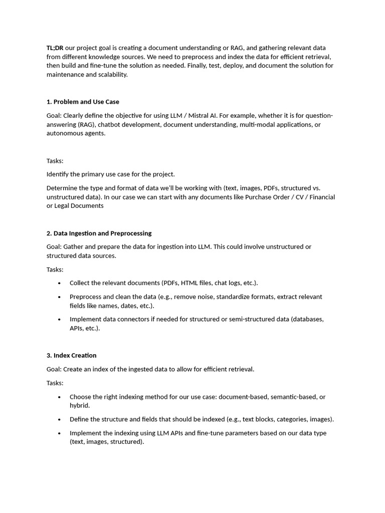 Document Understanding and RAG Workflow | PDF | Computing | Information ...