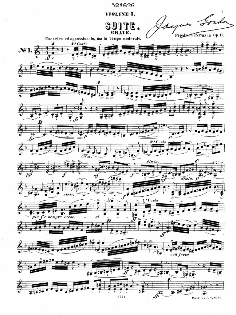 Violin 3 | PDF