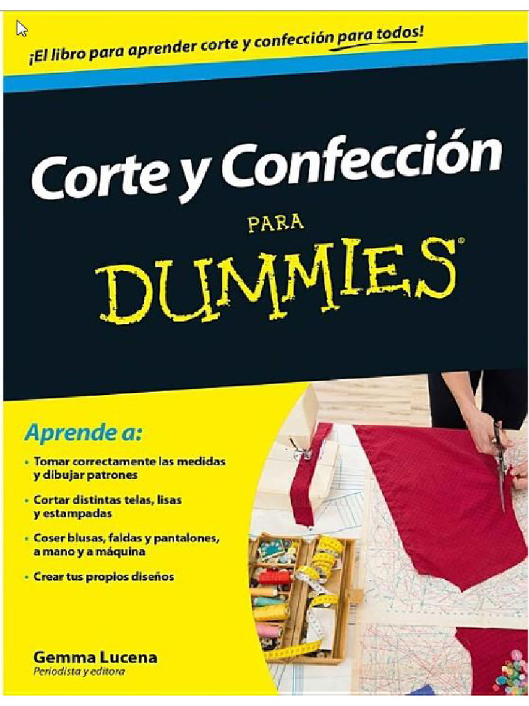 Corte y Confec para Dummies | PDF