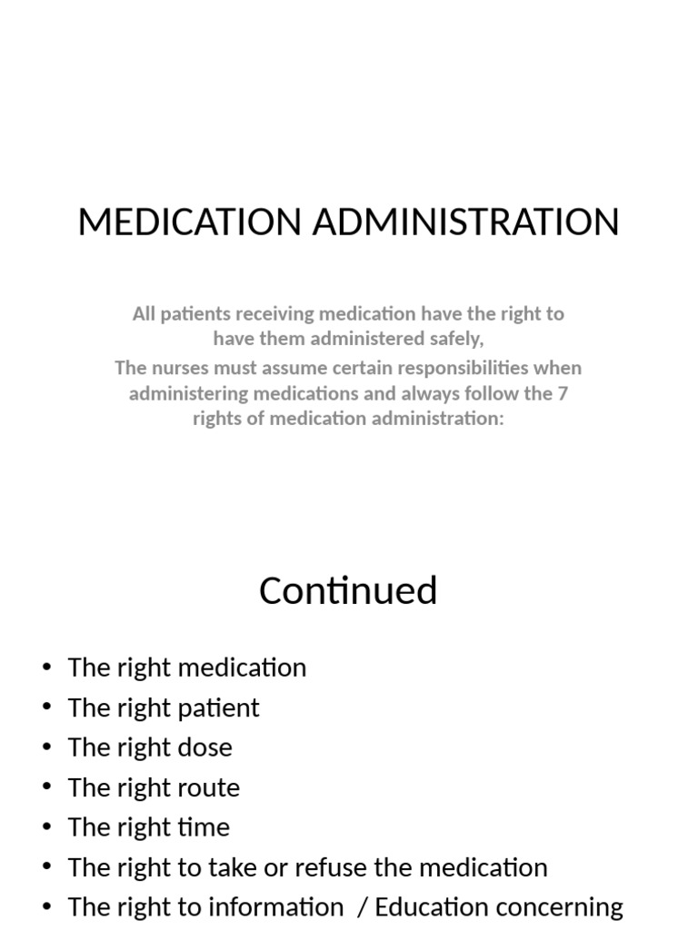 Safe Medication Administration Guidelines | PDF | Chemotherapy | Dna ...