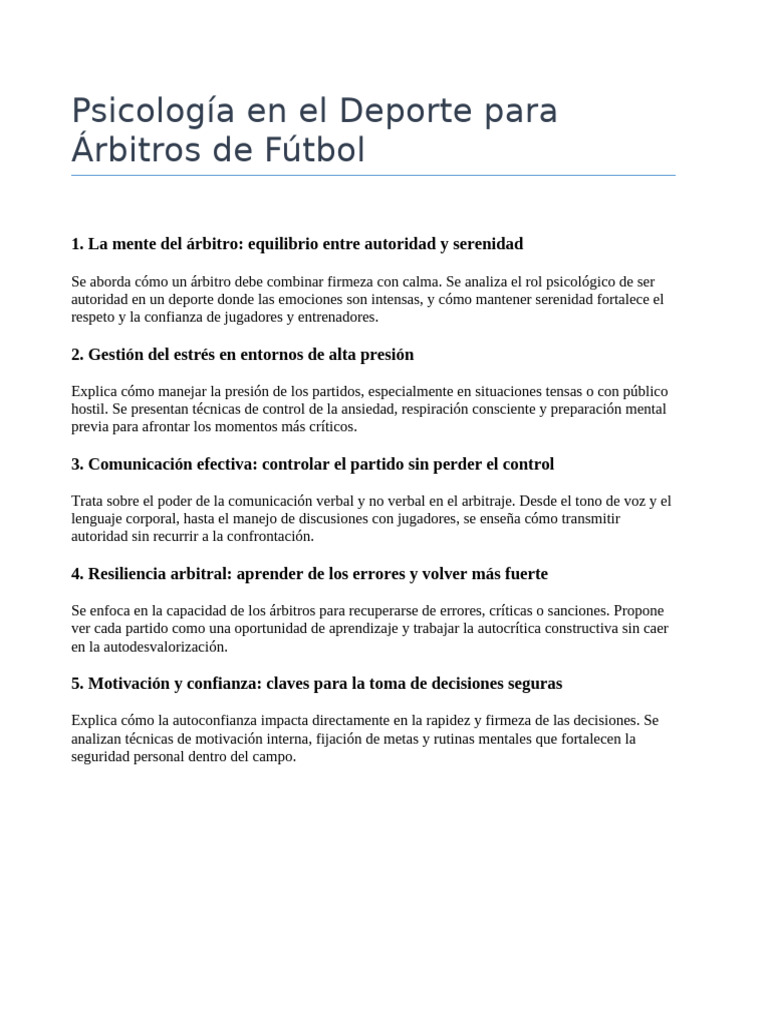 Psicologia en El Deporte | PDF | Estrés (biología) | Las emociones