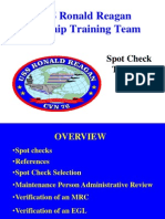 USS Ronald Reagan 3M Ship Training Spot Check