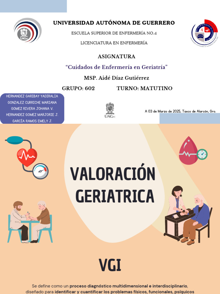 Exposición Enf. Ger. | PDF | Medicina | Enfermedades y trastornos humanos