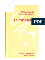 Jose Antonio Ferrer Benimeti La Masoneria