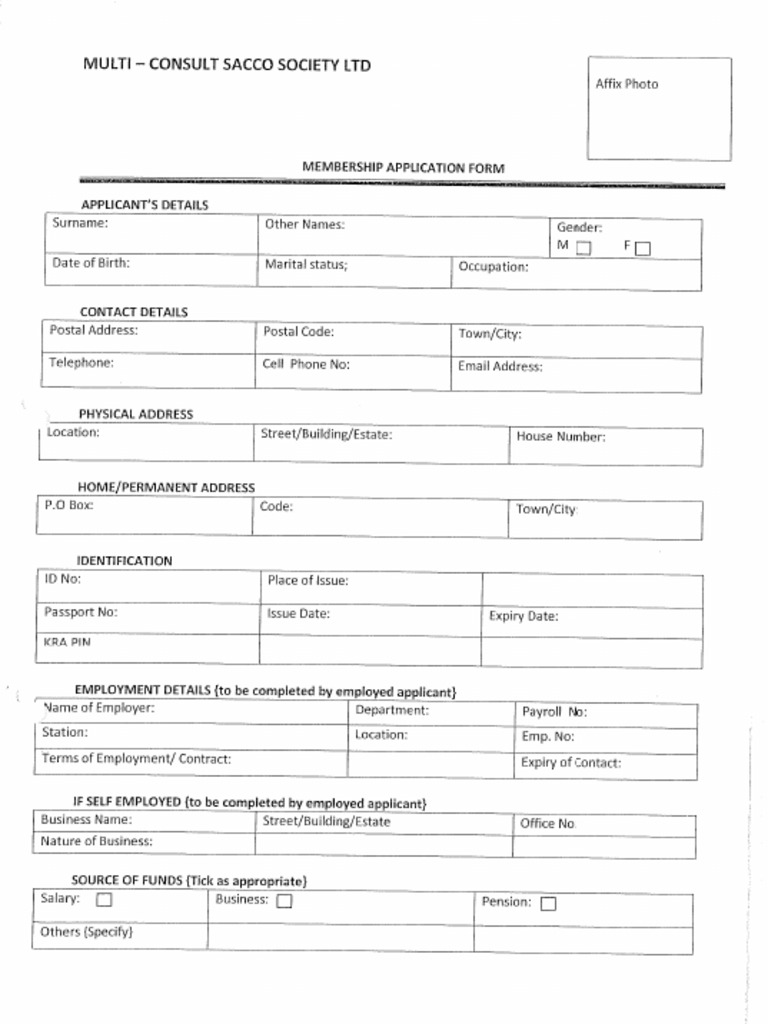 Application Forms | PDF