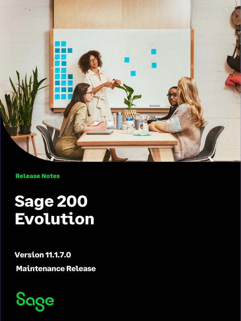 Sage 200 Evolution Release Notes 11.1.7.0 | PDF | Point Of Sale | Inventory