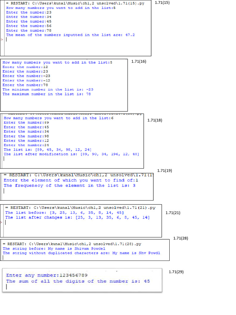 Document Section References List | PDF
