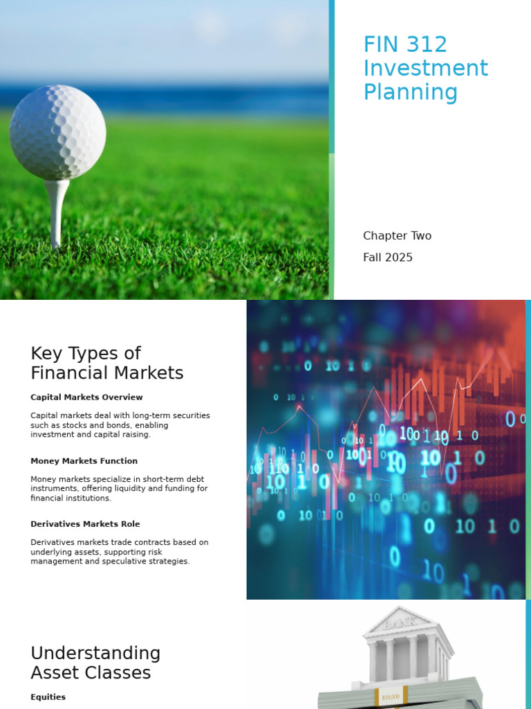 Key Financial Markets and Investment Strategies | PDF | Financial Risk ...