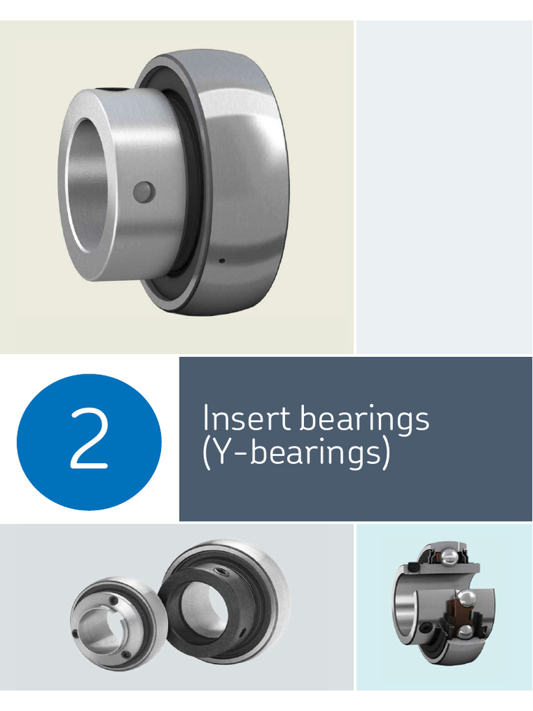 SKF Insert Bearings Overview | PDF | Bearing (Mechanical) | Engineering ...