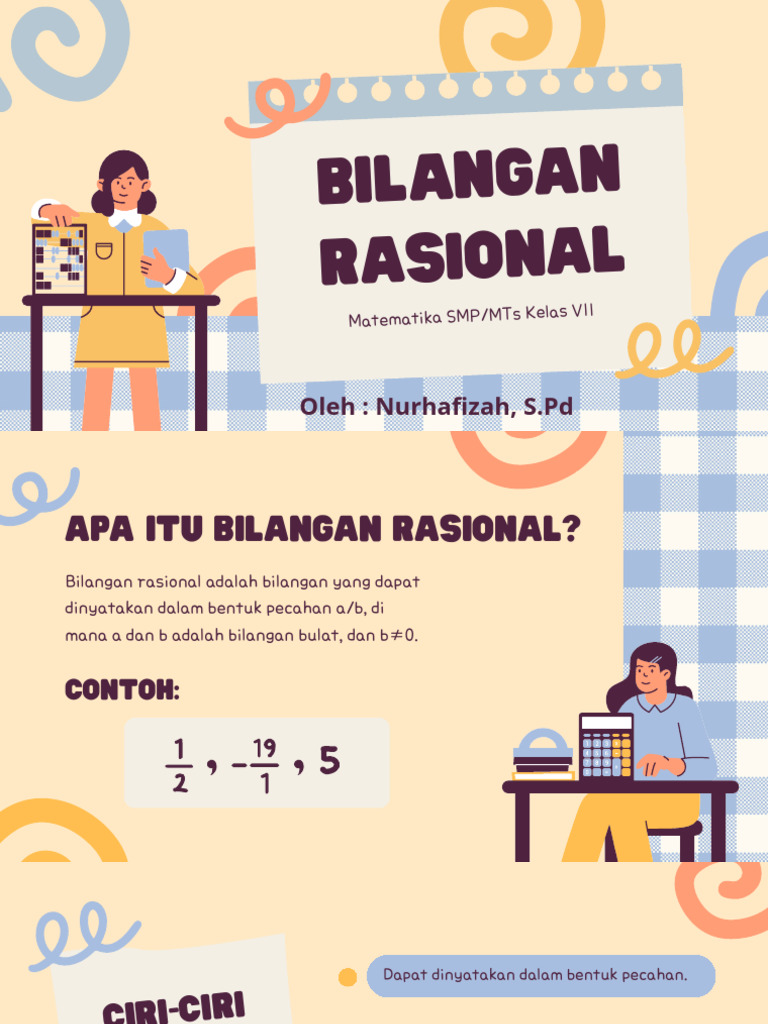 Ciri dan Penyajian Bilangan Rasional | PDF