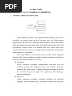 RMK Kelompok 3 - Analisa Lingkungan Eksternal