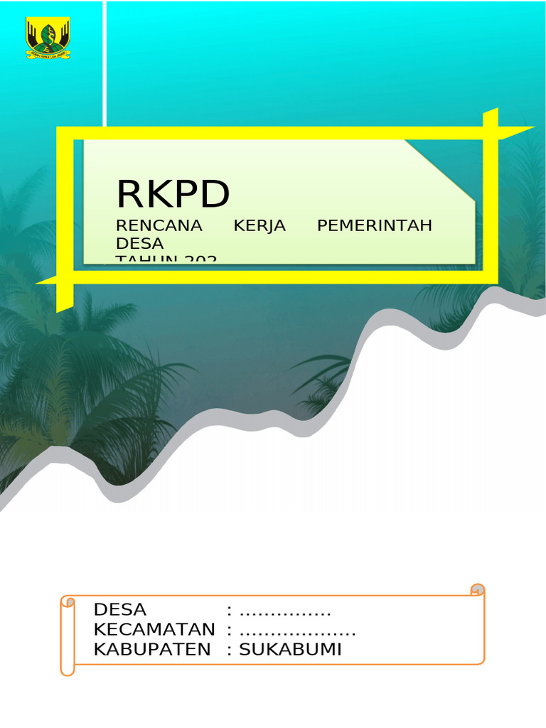Template Dokumen RKP Desa | PDF