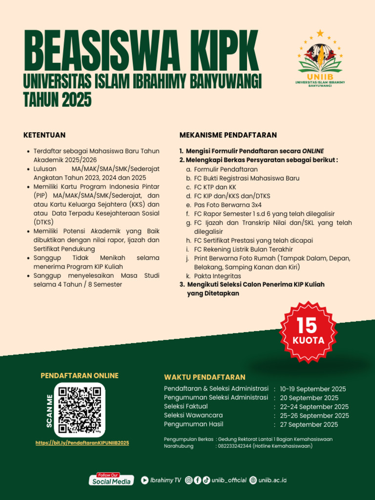 Brosur Kipk 2025 | PDF