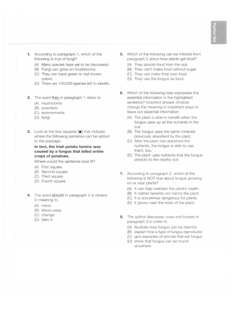 Practice1 Questions | PDF