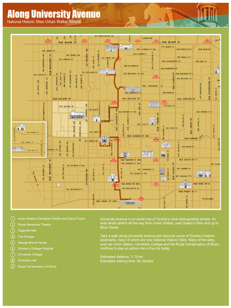 Toronto's Historic Sites Walking Tour | PDF | Rail Transport
