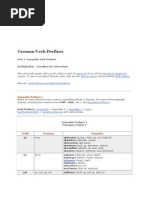 Download German Verb Prefixes Seperable n Inseperable by Abhishek Dcosta SN91488897 doc pdf