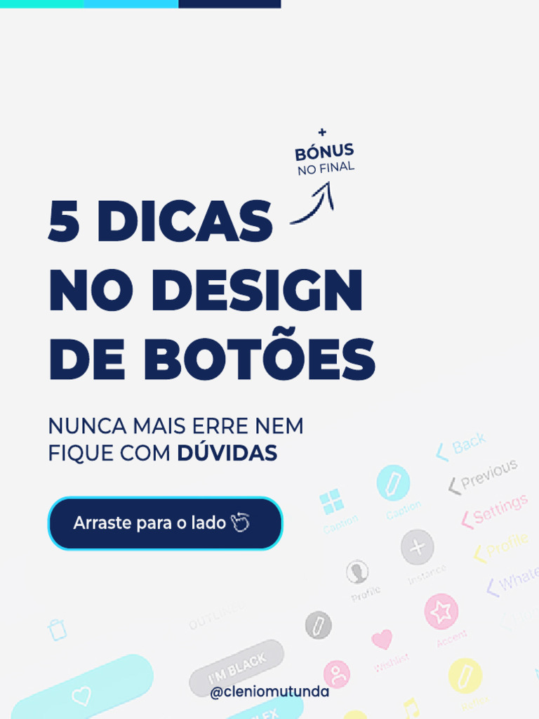 5 Dicas para Design de Botões Eficazes | PDF