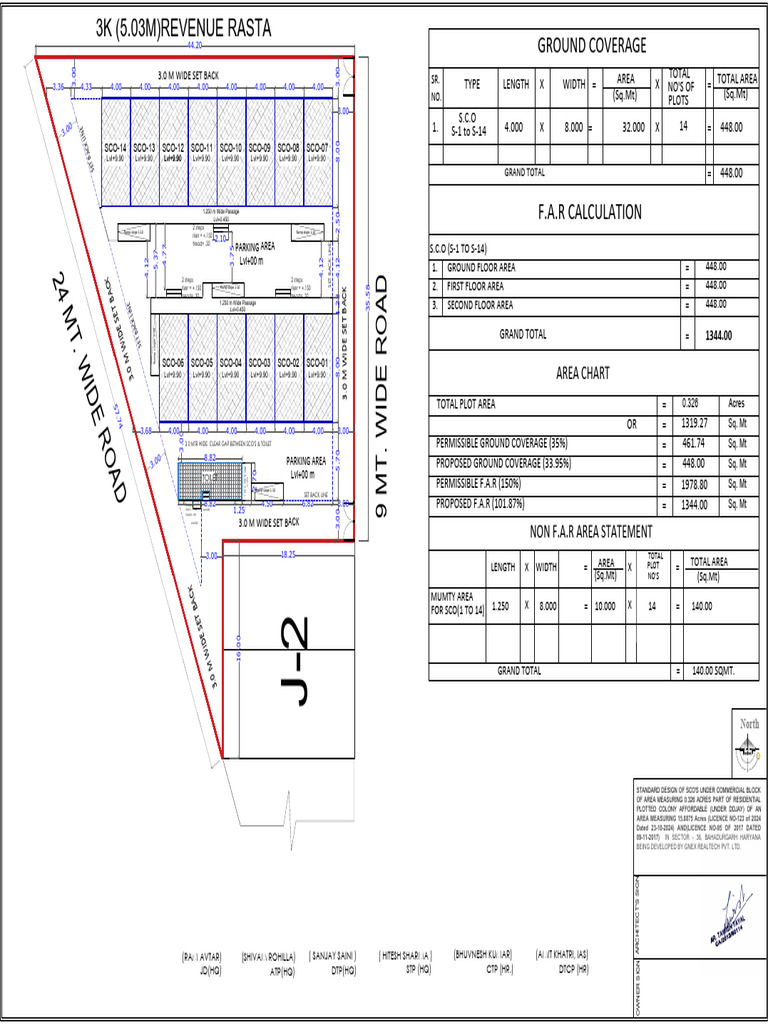 Ph-2 Ext Standard Site Plan For Sco's Op-01 | PDF