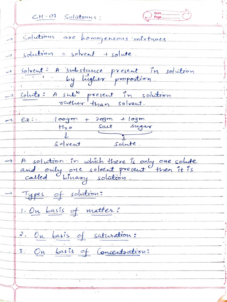 CH 01 Solutions | PDF