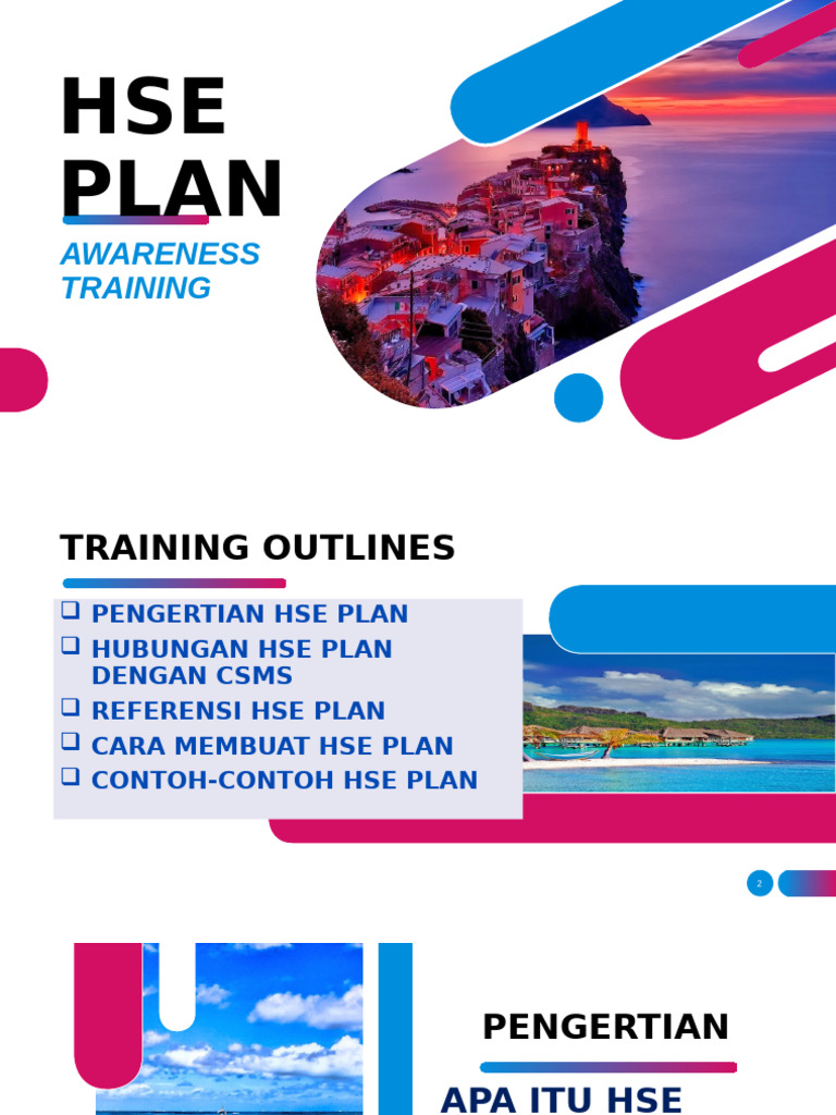 Panduan Lengkap HSE Plan dan Pelatihan | PDF