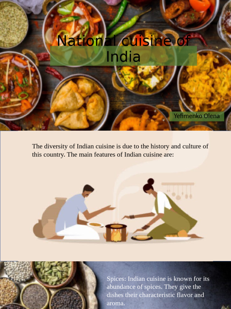 Exploring India's Diverse Cuisine | PDF | Indian Cuisine | Food And Drink