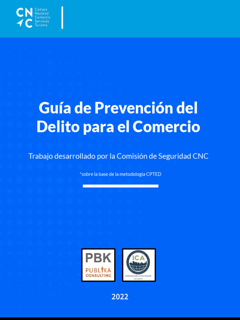 Guía de Prevención del Delito en Comercio | PDF | Vigilancia | Santiago