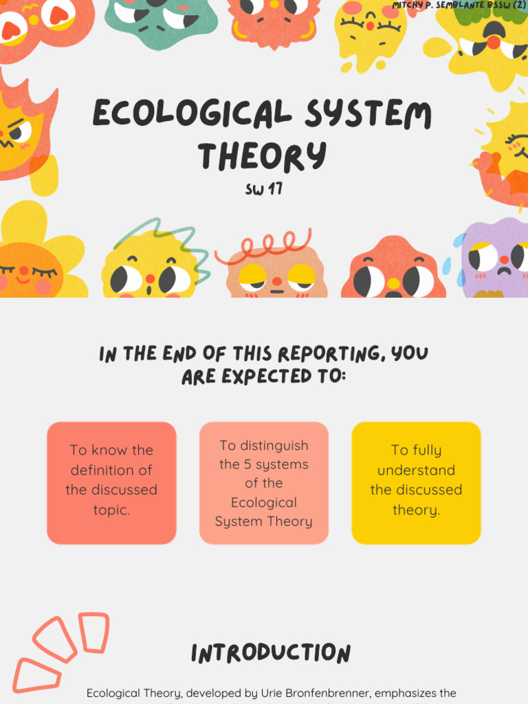 Understanding Ecological System Theory | PDF | Liberal Arts Education ...