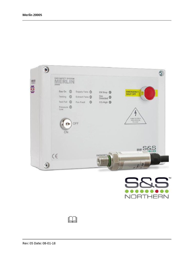 Merlin 2000S Gas Interlock Overview | PDF | Switch | Light Emitting Diode
