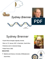 Sydney Brenner: Molecular Biologist and 2002 Nobel Laureate