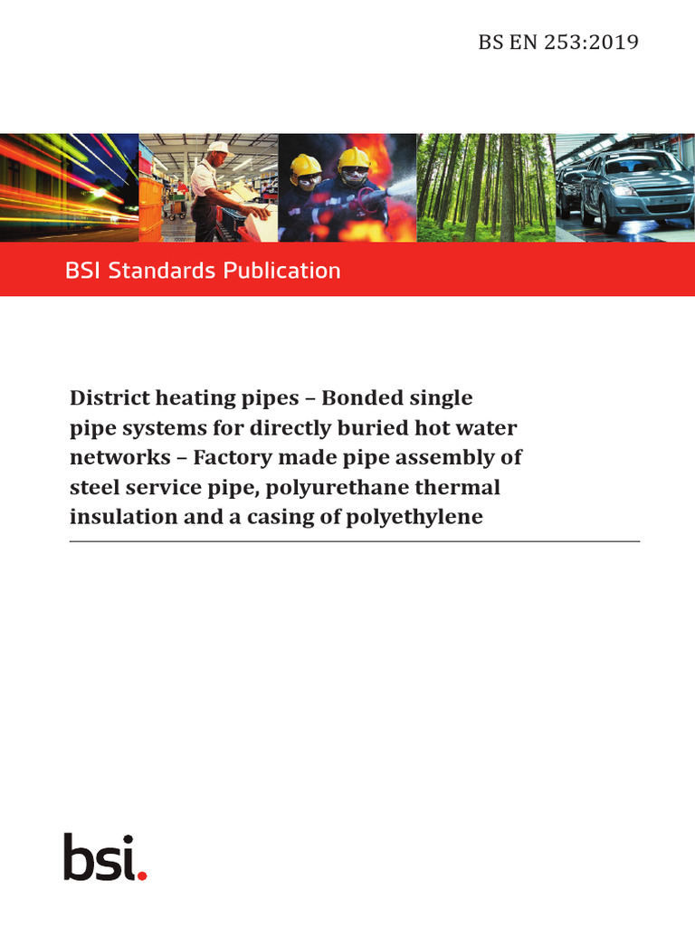 EN 253:2019 District Heating Standards | PDF | Pipe (Fluid Conveyance ...