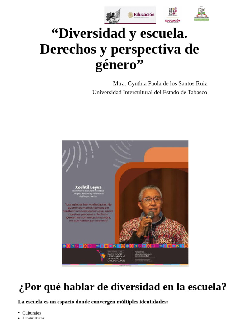 Diversidad y Género en la Educación | PDF | Igualdad de género ...