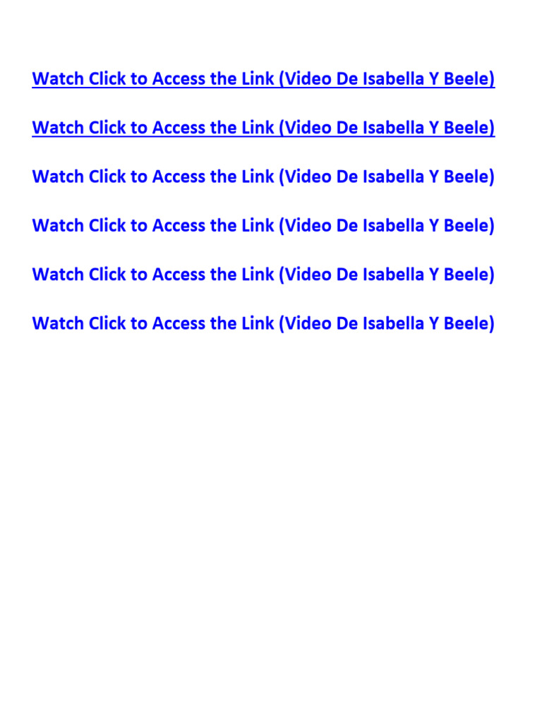Vídeo de Isabella e Beele no Portal Zacarias | PDF