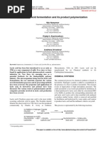 Lactic Acid Fermentation