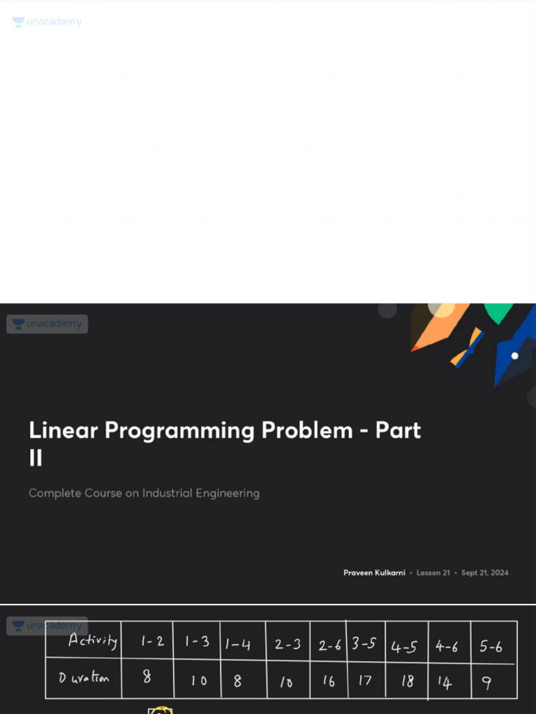 Linear Programming Problem Part II With Anno | PDF